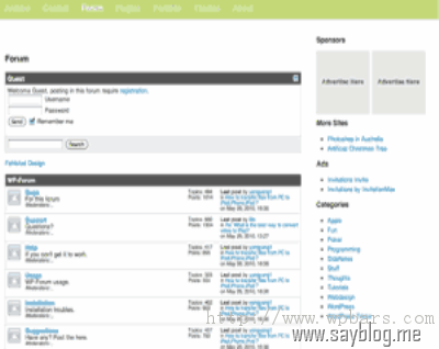 forums-wpforum