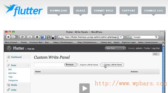Flutter WordPress CMS Plugin