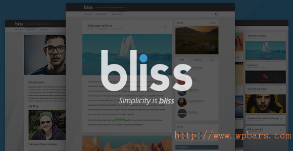 wordpress汉化主题Bliss推荐
