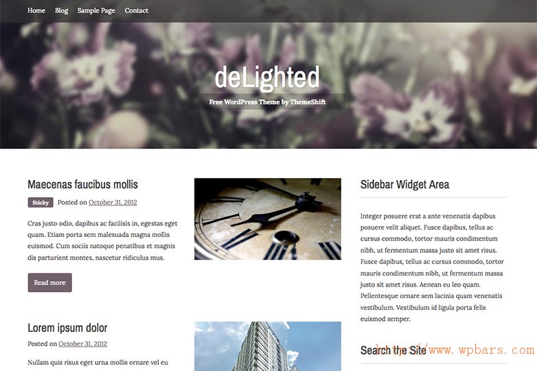 The best free WordPress themes for November 2013