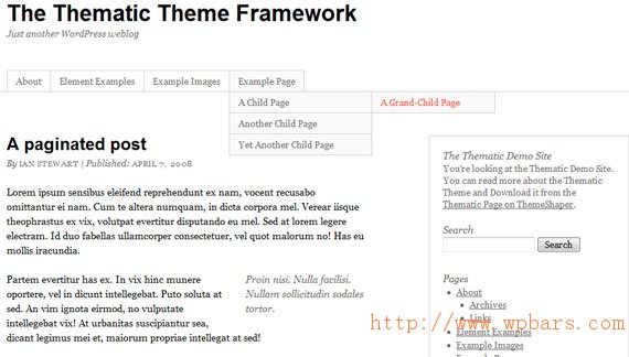 thematic-wordpress-theme-framework
