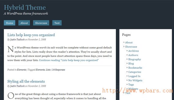 hybrid-wordpress-theme-framework
