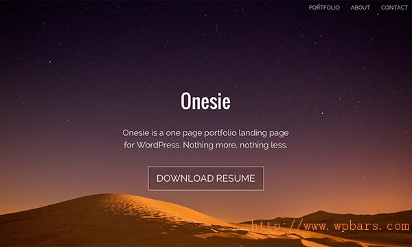 Onsie WordPress Theme