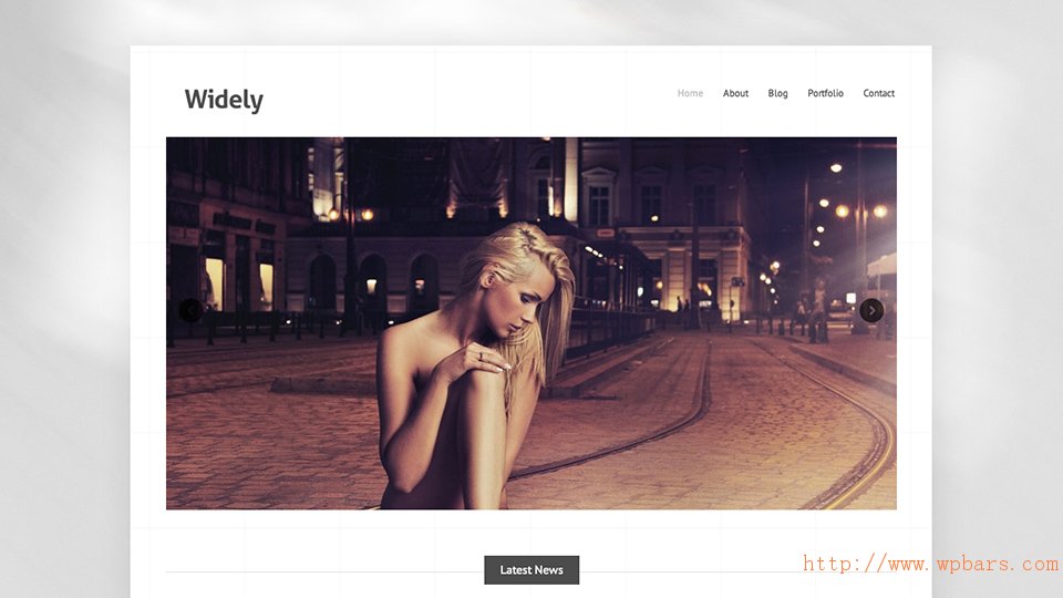 wordpress图片主题:widely